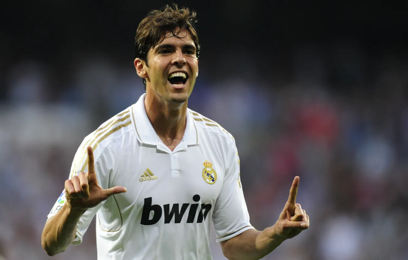 Photo wallpaper field, football, Real Madrid, Kaka
