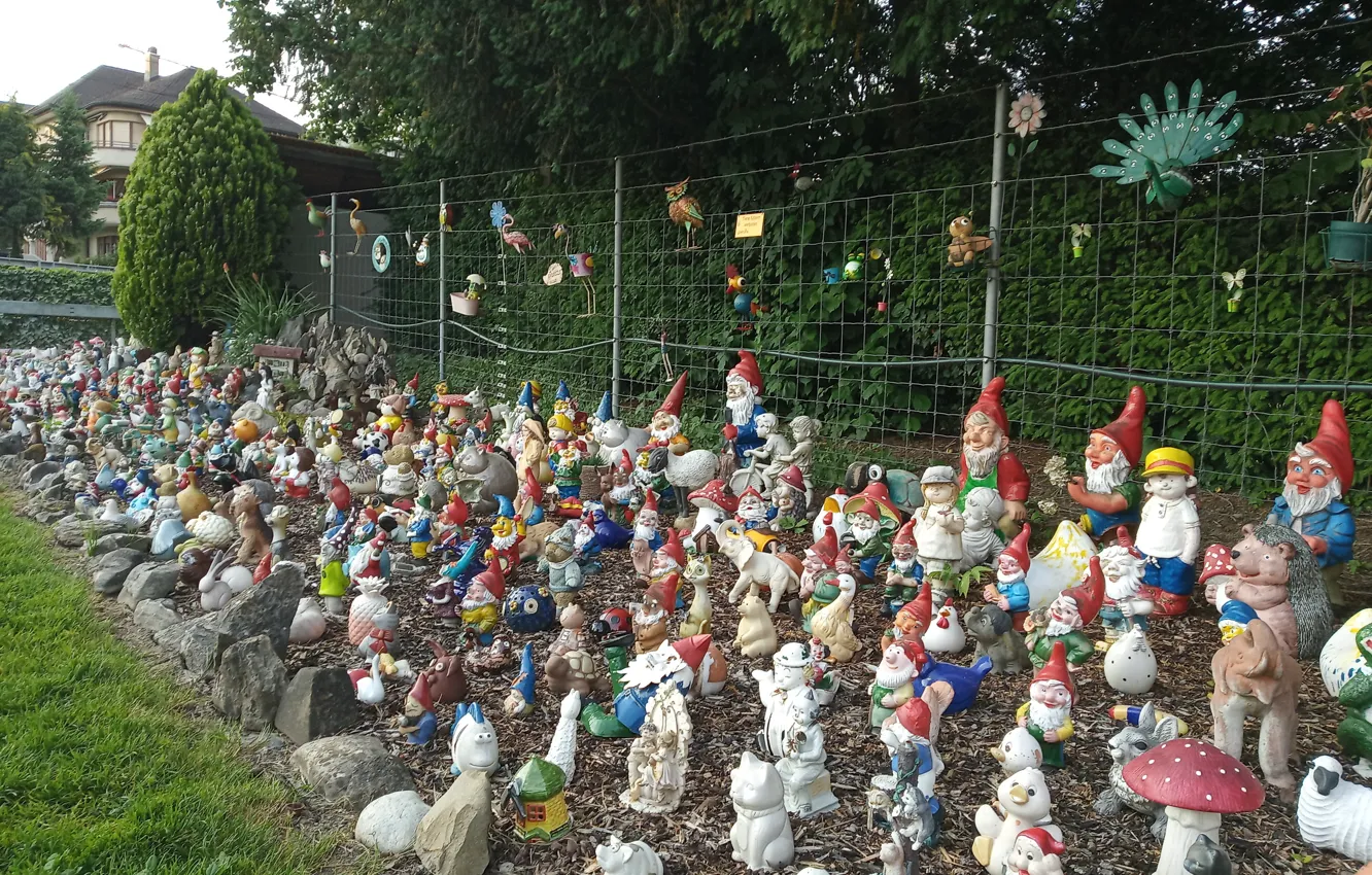 Photo wallpaper toy, Switzerland, the Canton of Zug, city ham