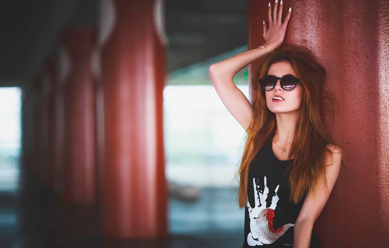 Photo wallpaper Mike, glasses, redhead