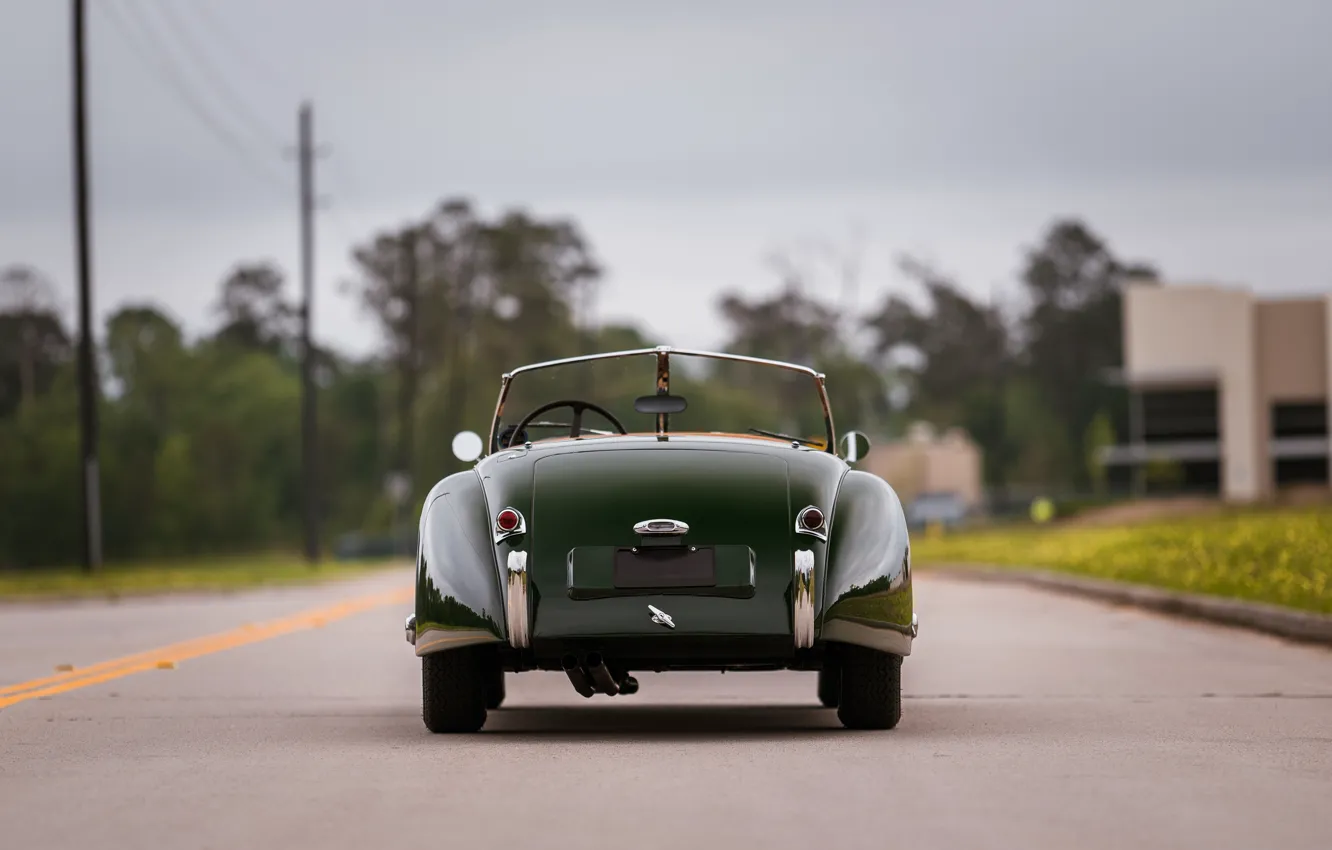 Photo wallpaper Jaguar, 1954, XK120, Jaguar XK120 SE Roadster