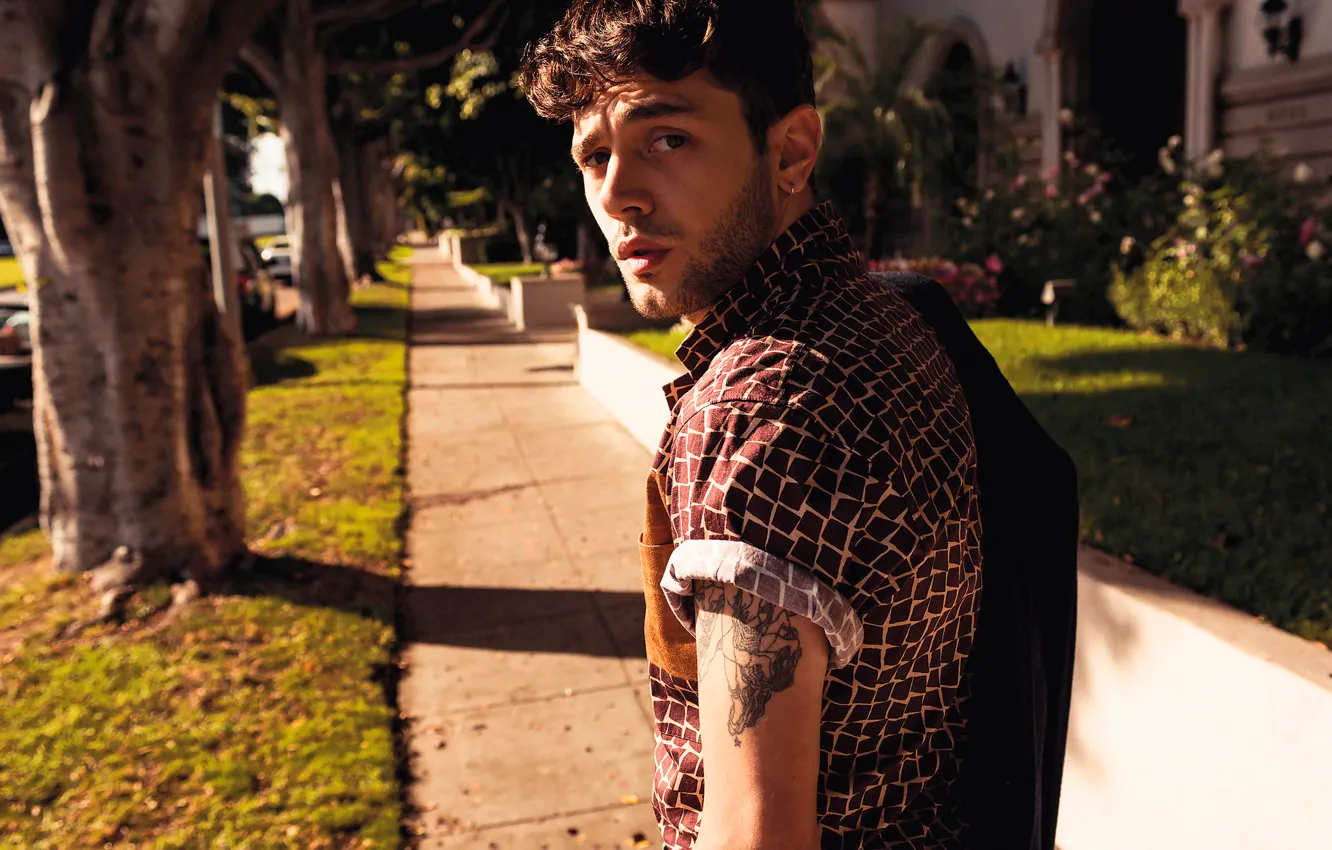 Photo wallpaper photoshoot, Xavier Dolan, Xavier Dolan, The New York Times Style