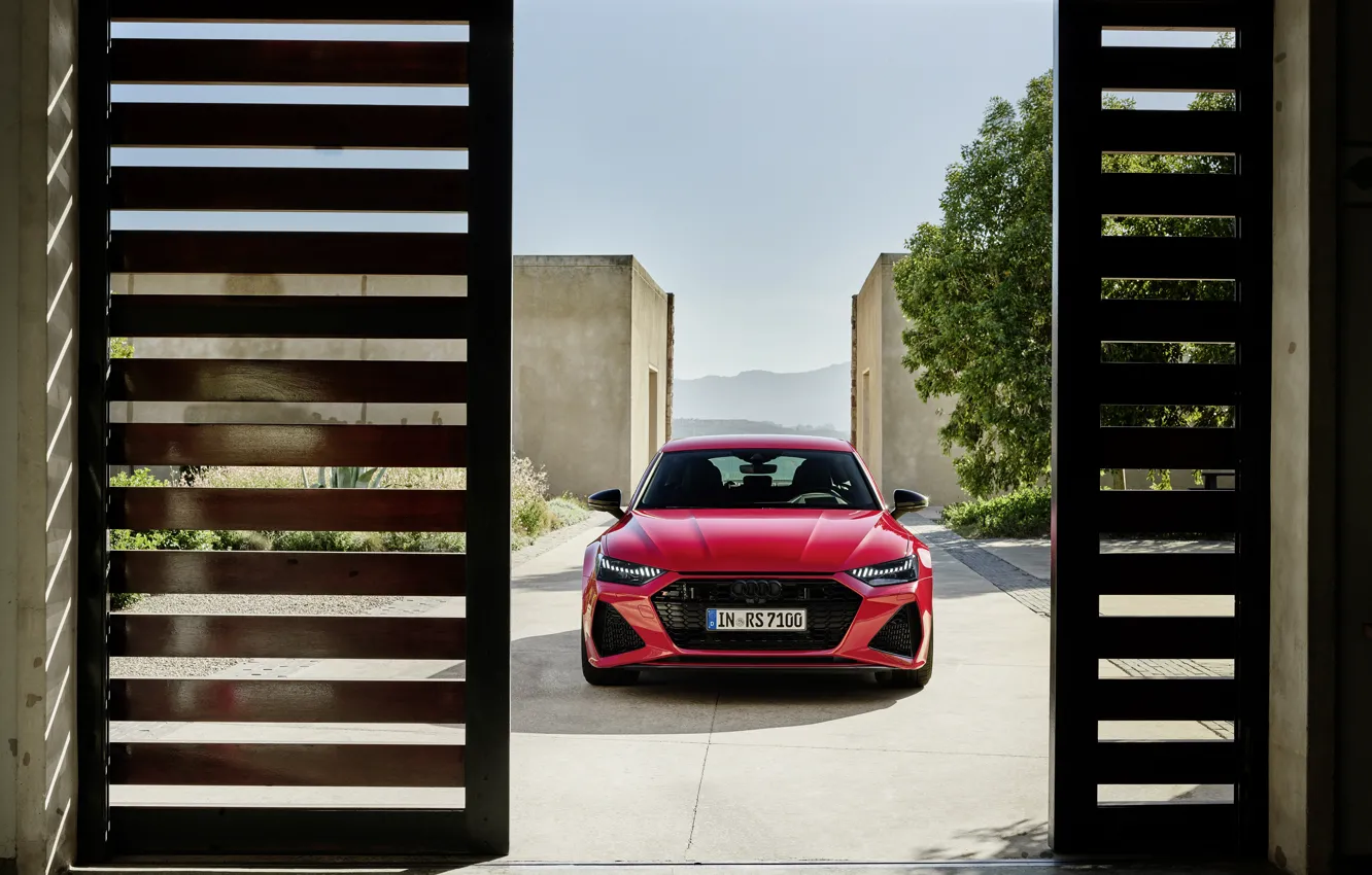 Photo wallpaper Audi, Sportback, RS 7, RS7, 2020