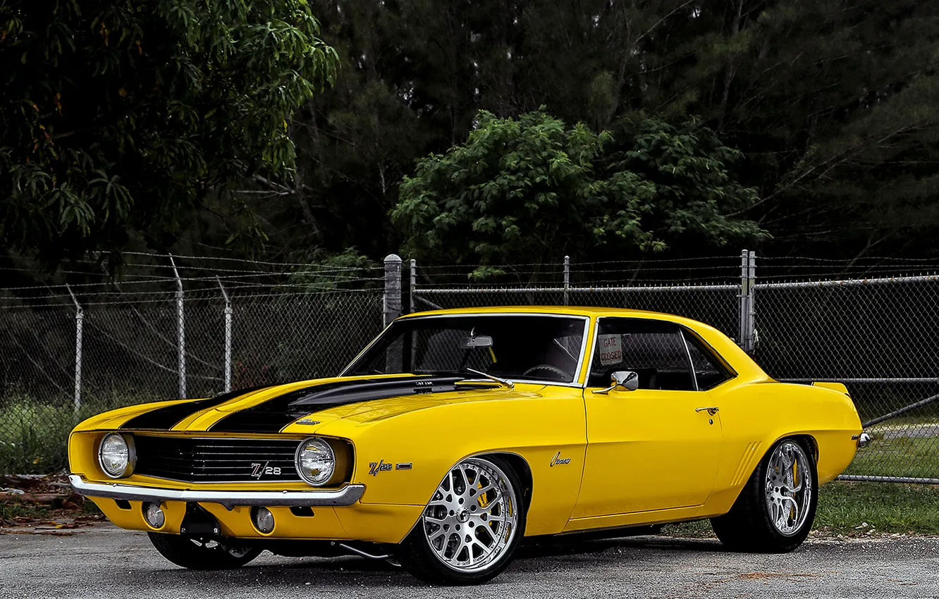 Photo wallpaper Chevrolet, 1969, Camaro, Chevrolet, Camaro