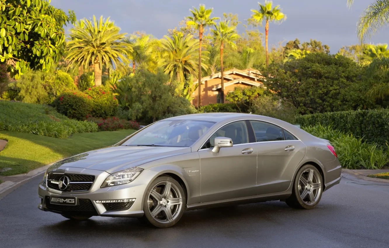 Photo wallpaper Mercedes, Benz, AMG, CLS 63