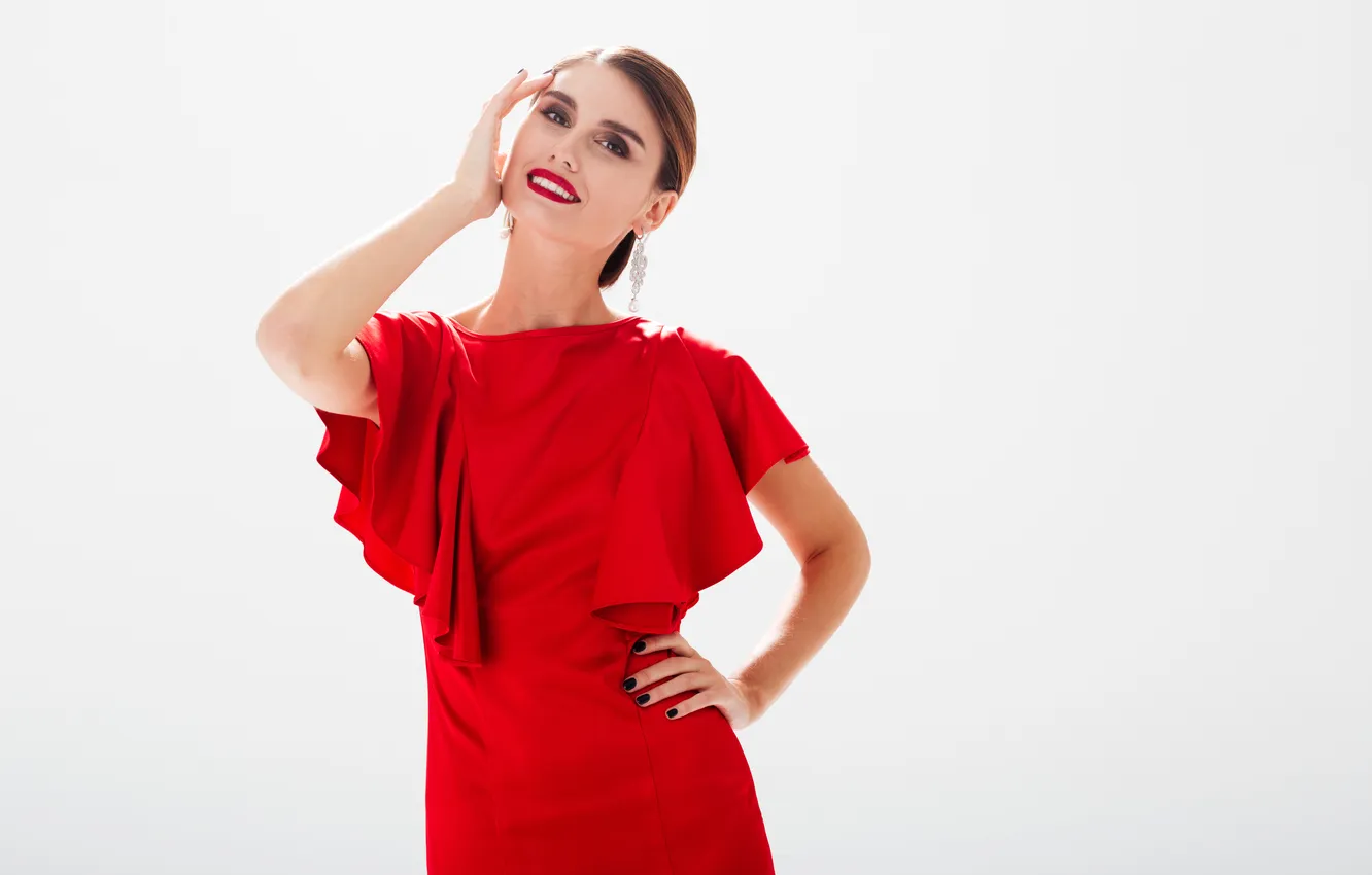 Photo wallpaper fashion, Front, gorgeous, female, glamorous, Femininity