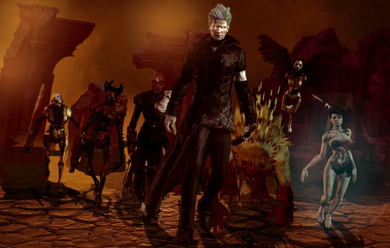Photo wallpaper DMC, Capcom, Devil May Cry, Virgil