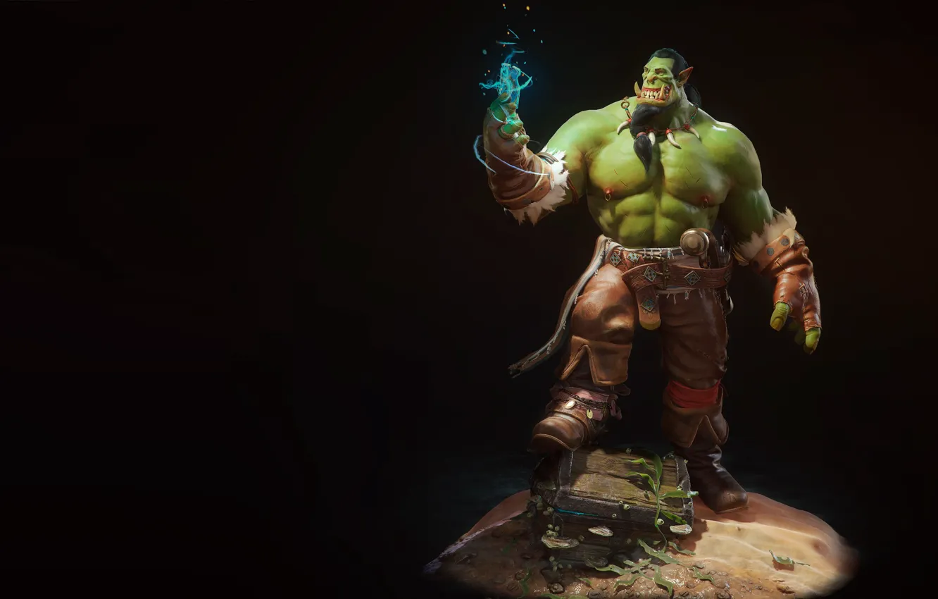 Photo wallpaper fantasy, Orc, orc, Aleksey Svishchev