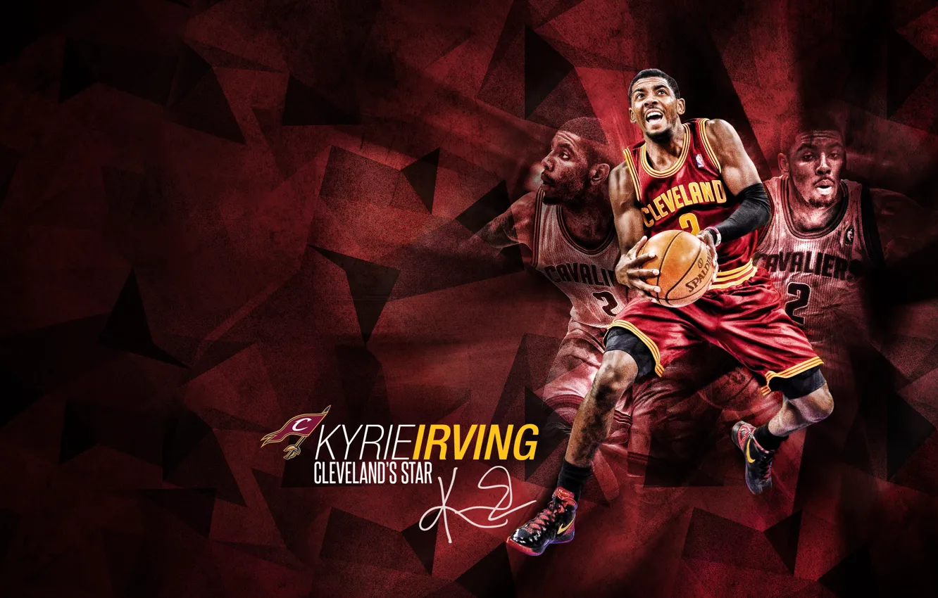 Photo wallpaper sport, Basketball, NBA, Cleveland, Cavaliers, Cleveland, Kyrie Irving, Kyrie Irving