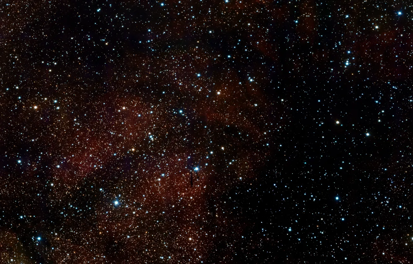 Photo wallpaper Stars, Wide Field View, Gas Clouds, H II region, Dust Clouds, Constellation of Serpens, Constellation …