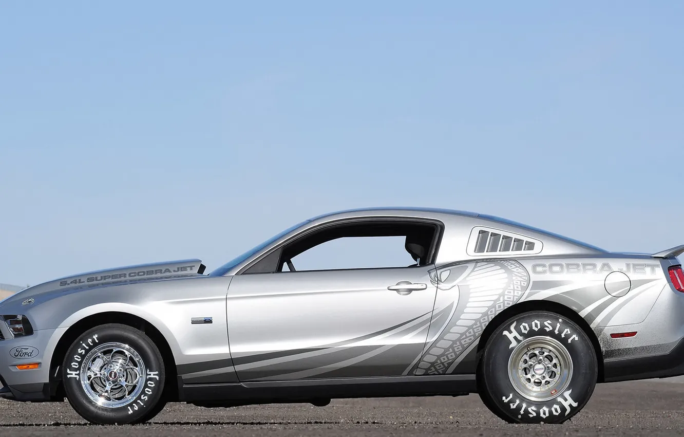 Photo wallpaper Mustang, Ford, cobra, jet