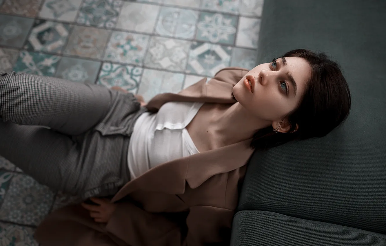 Photo wallpaper sponge, teeth, Juliana Naidenova