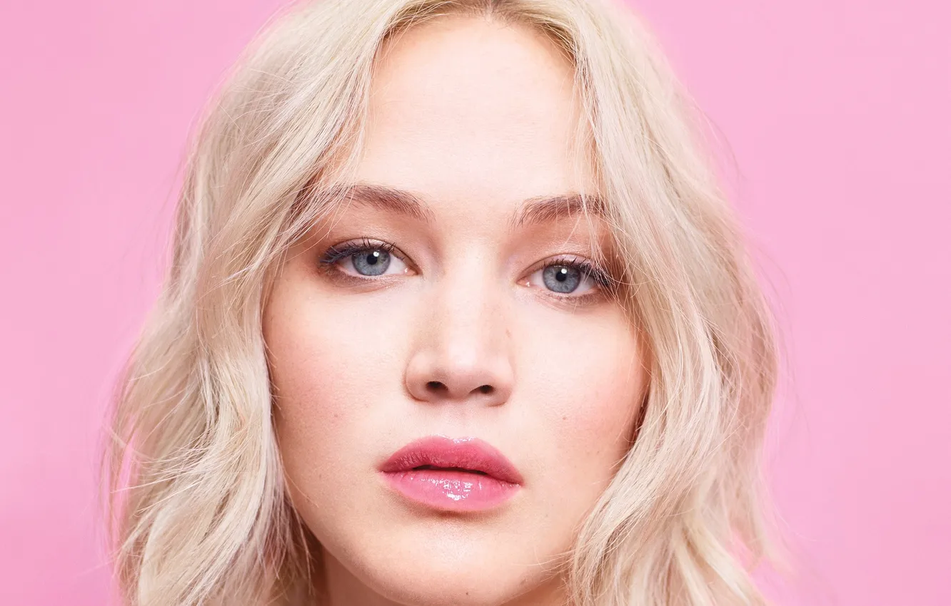 Photo wallpaper eyes, girl, face, beauty, actress, lips, beauty, Jennifer Lawrence