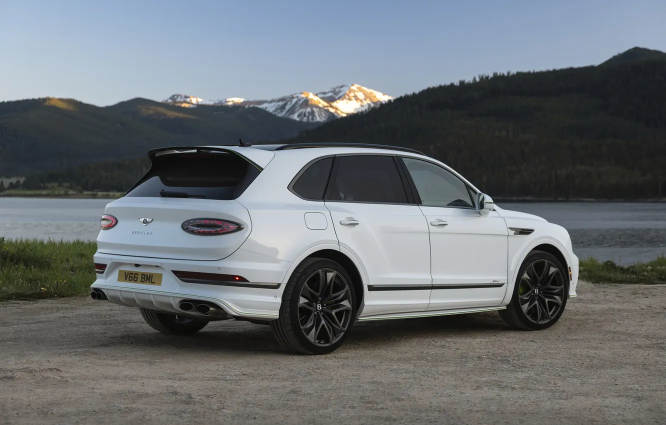 Photo wallpaper Bentley, power, luxury, speed, SUV, Bentayga, 2025, Bentley Bentayga Speed