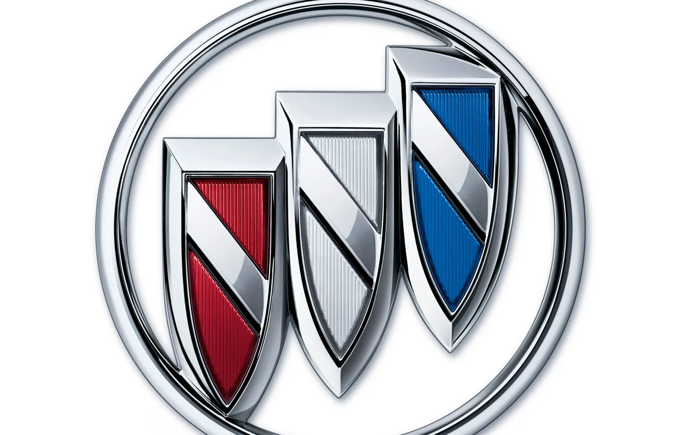 Photo wallpaper logo, white background, logo, buick, Buick