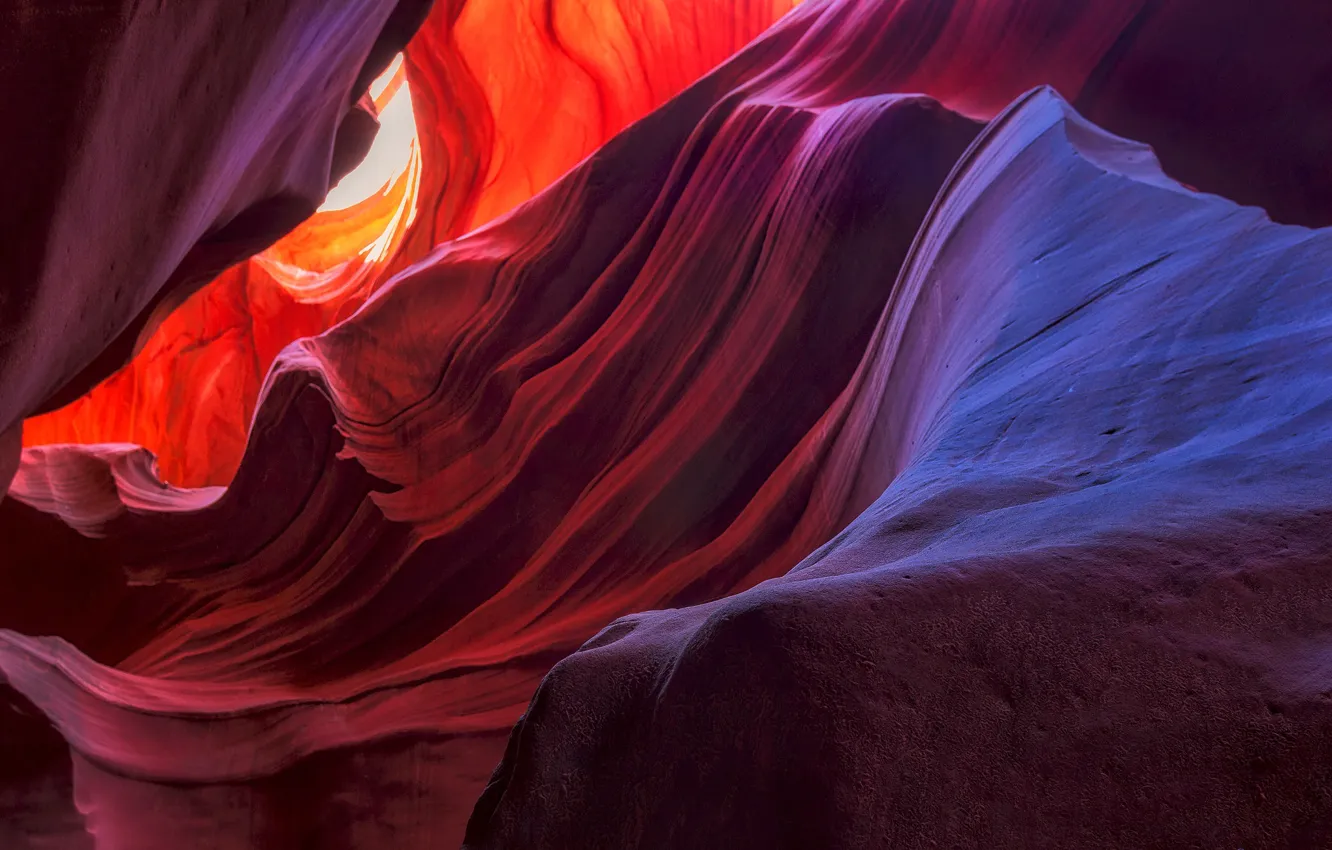 Photo wallpaper rocks, AZ, gorge, USA, antelope canyon