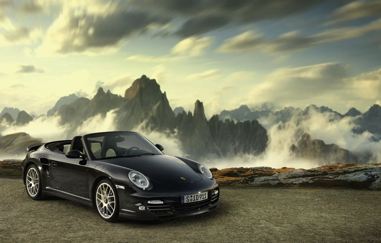 Photo wallpaper 911, Porsche, 2011, Turbo