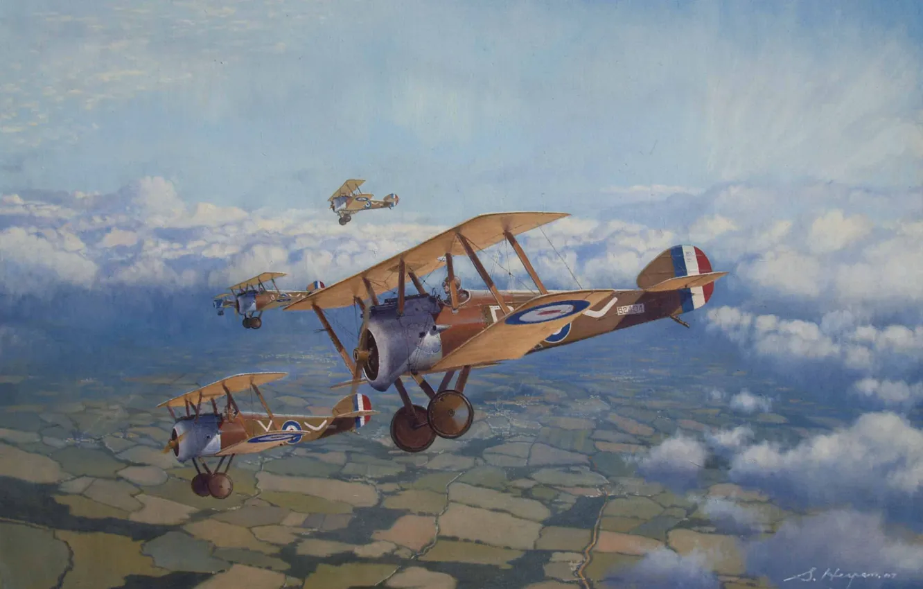 Photo wallpaper Aviation, Steve Heyen, Sopwith, Camel