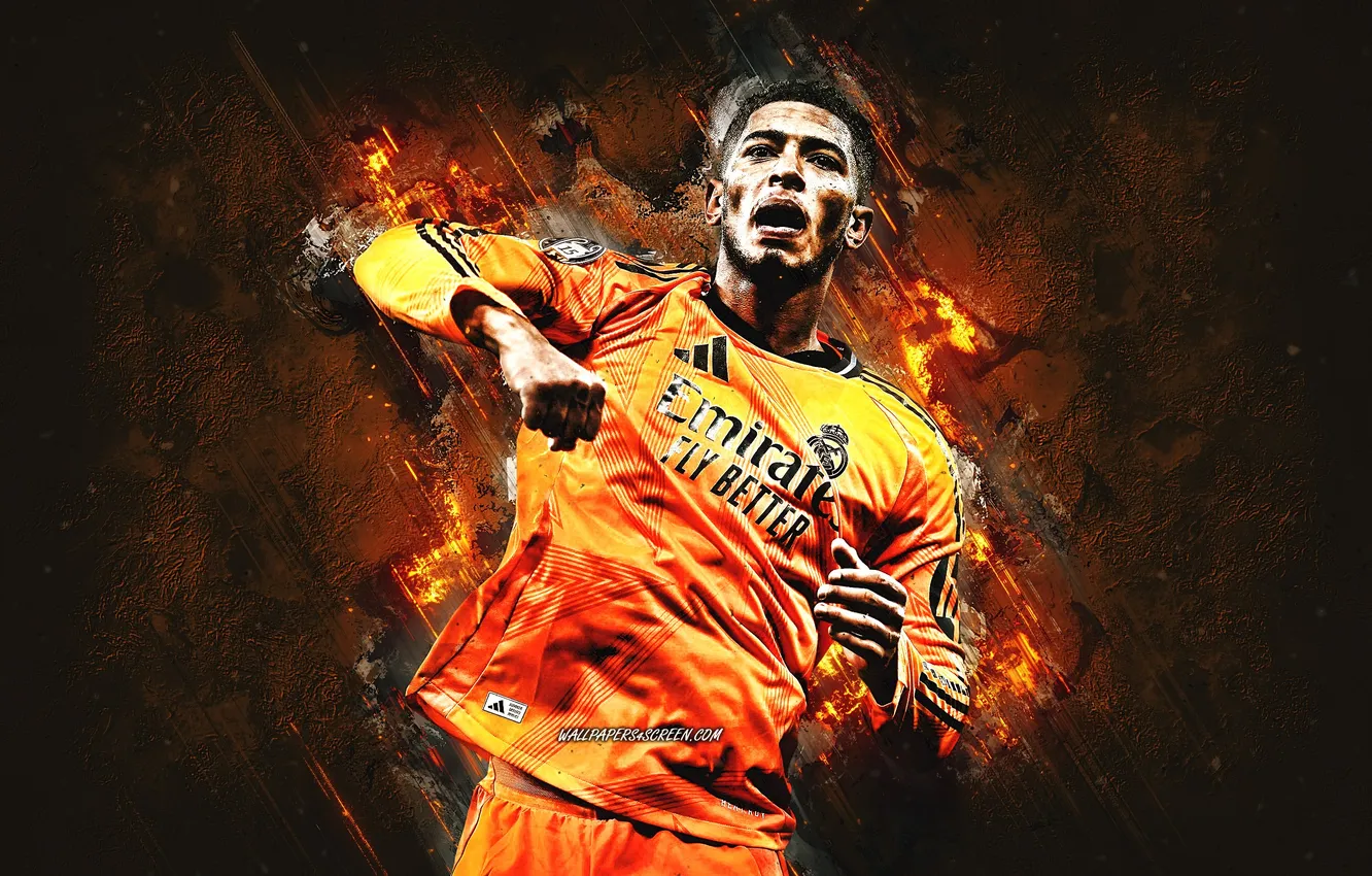 Photo wallpaper football, soccer, Real Madrid, Bellingham, Jude, Jude Bellingham