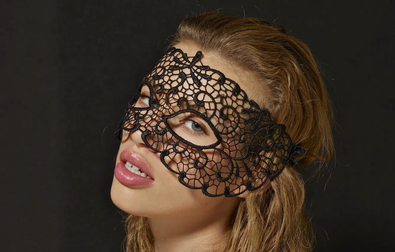 Photo wallpaper party, melissa, woman, young, brown, model, hair, look