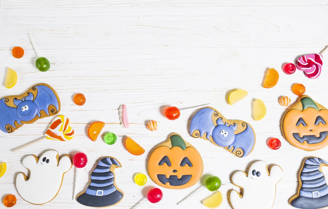 Photo wallpaper background, holiday, cookies, cakes