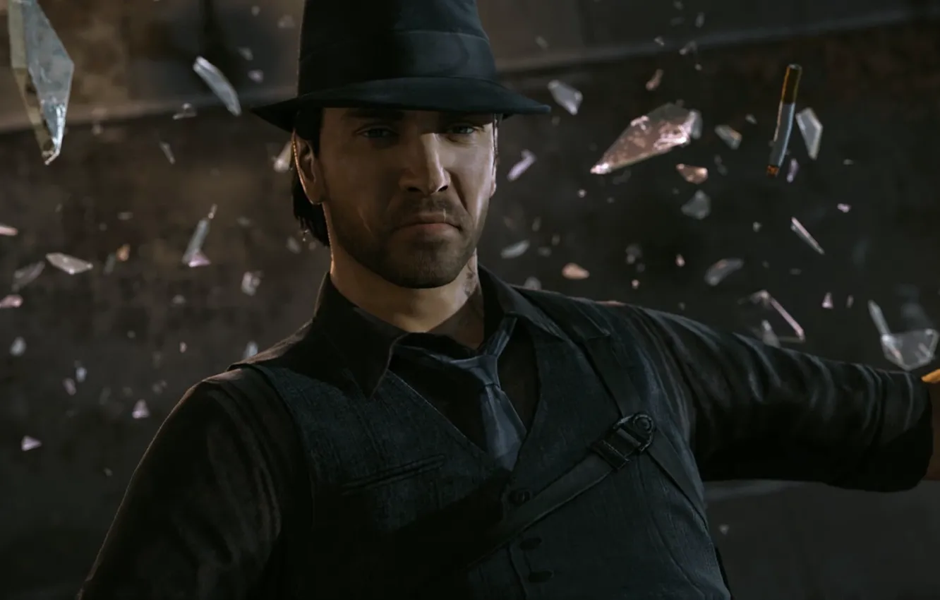 Photo wallpaper Square Enix, cigarette, Airtight Games, Ronan O'Connor, Murdered: Soul Suspect
