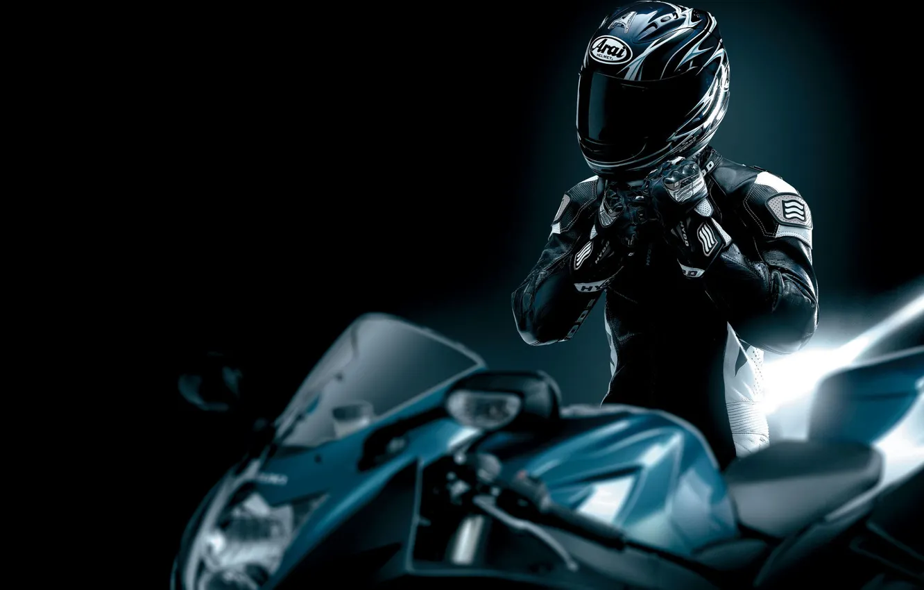 Photo wallpaper suzuki, GSX, supersport