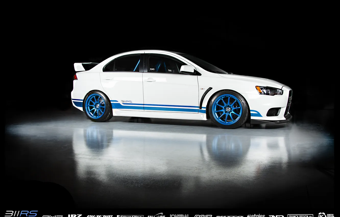 Photo wallpaper Mitsubishi, Lancer, Evolution, IND, X 311RS