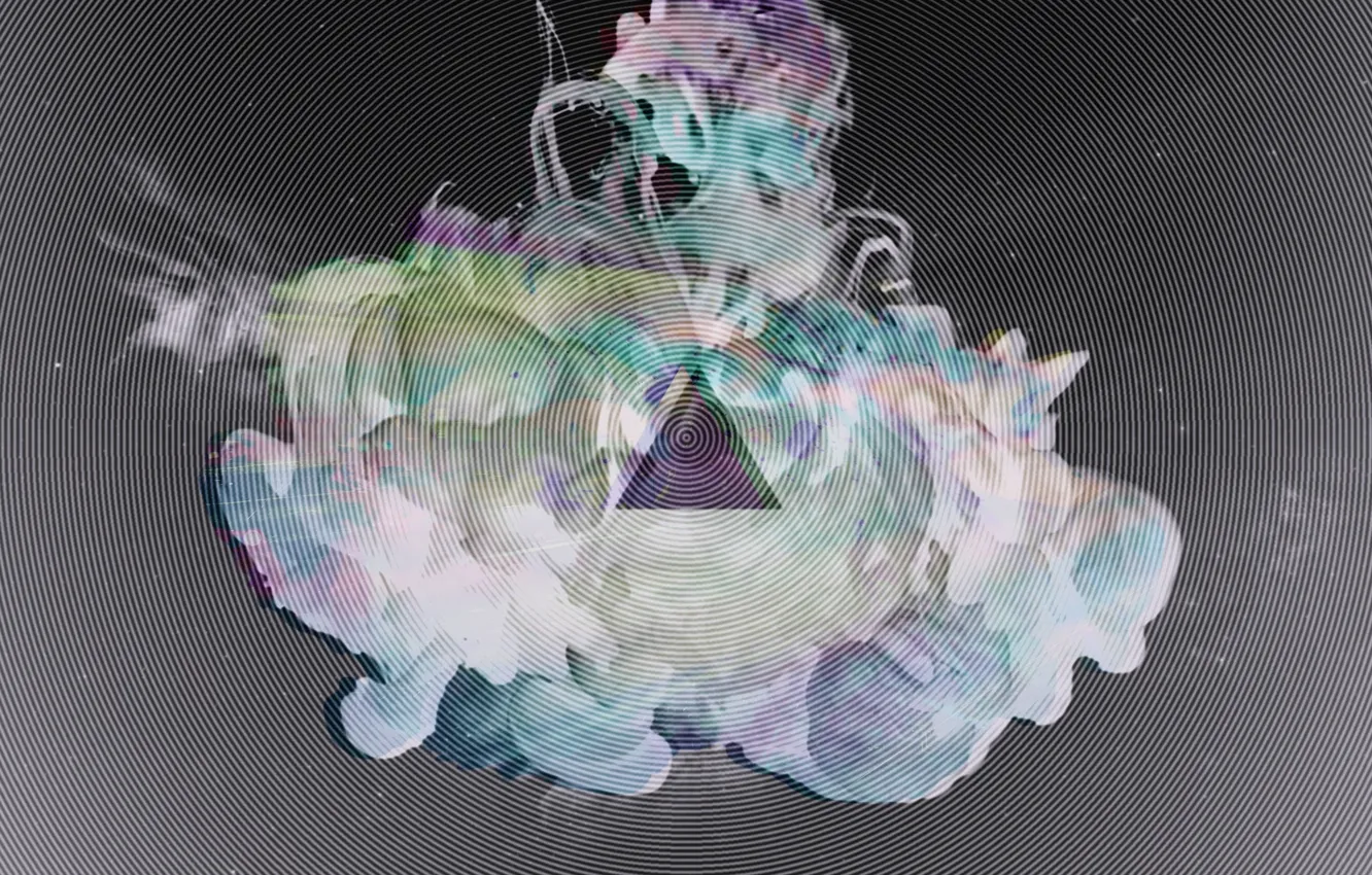 Photo wallpaper figure, geometry, triangle, Indi