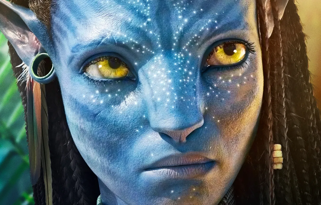 Photo wallpaper fiction, Zoe Saldana, Avatar The Way of Water