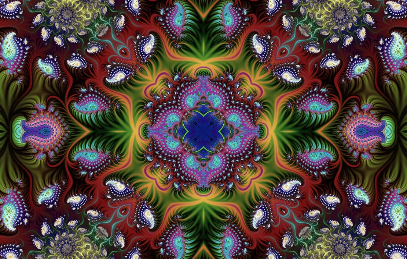 Photo wallpaper abstraction, background, pattern, fractal