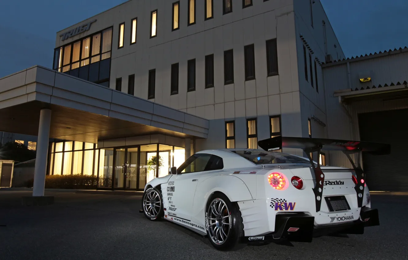 Photo wallpaper tuning, the evening, GTR, Nissan, tuning, Sport