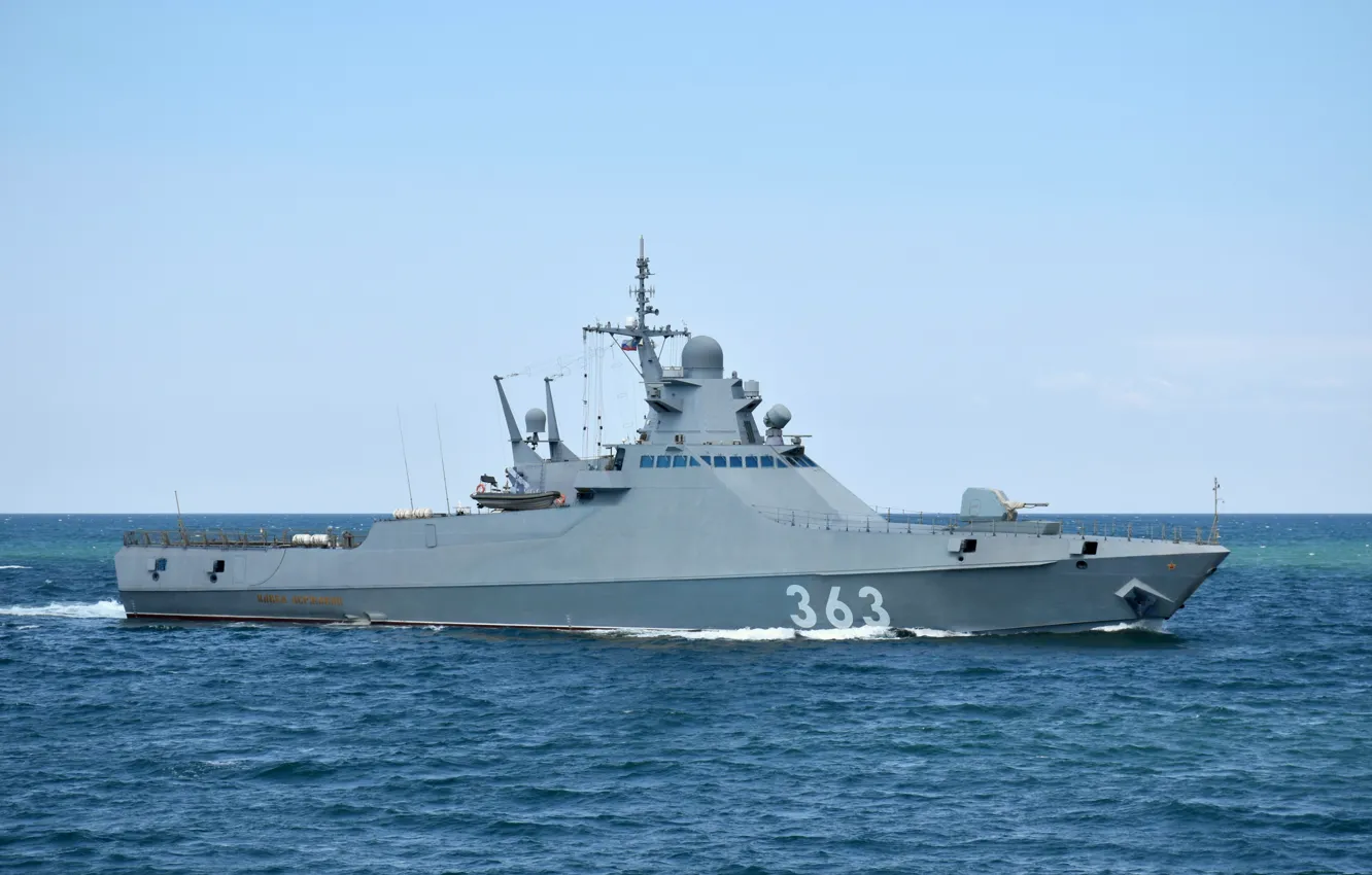 Photo wallpaper ship, patrol, Pavel Derzhavin
