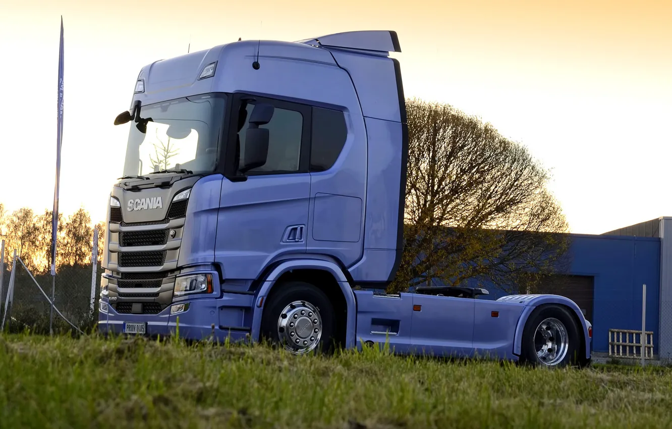 Photo wallpaper Scania, Highline, 450, 4×2