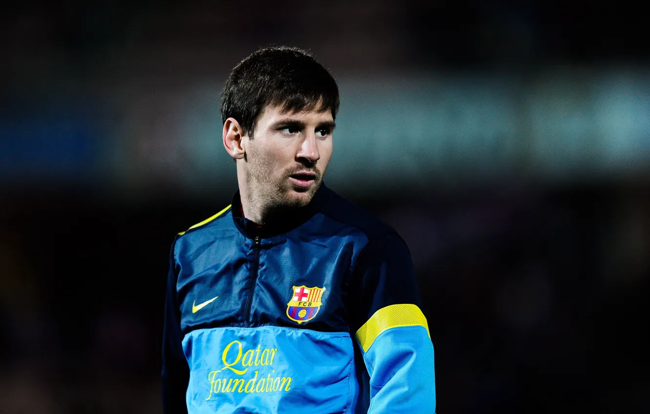 Photo wallpaper Sport, Football, Barcelona, Football, Barcelona, Messi, Messi