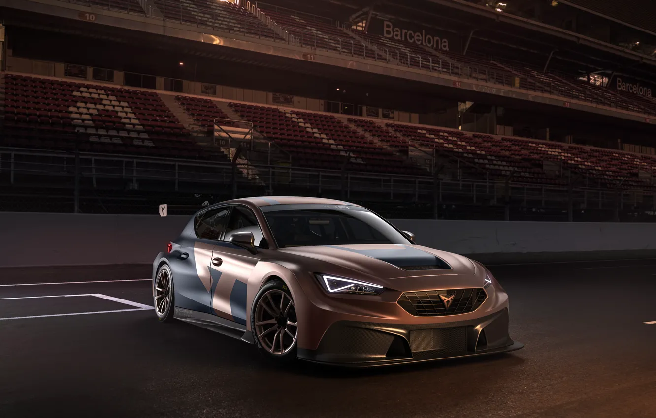 Photo wallpaper Leon, Competition, Seat, Cupra, 2020