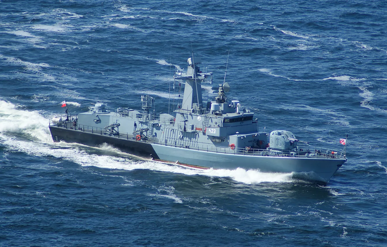 Photo wallpaper Poland, Navy, Grom