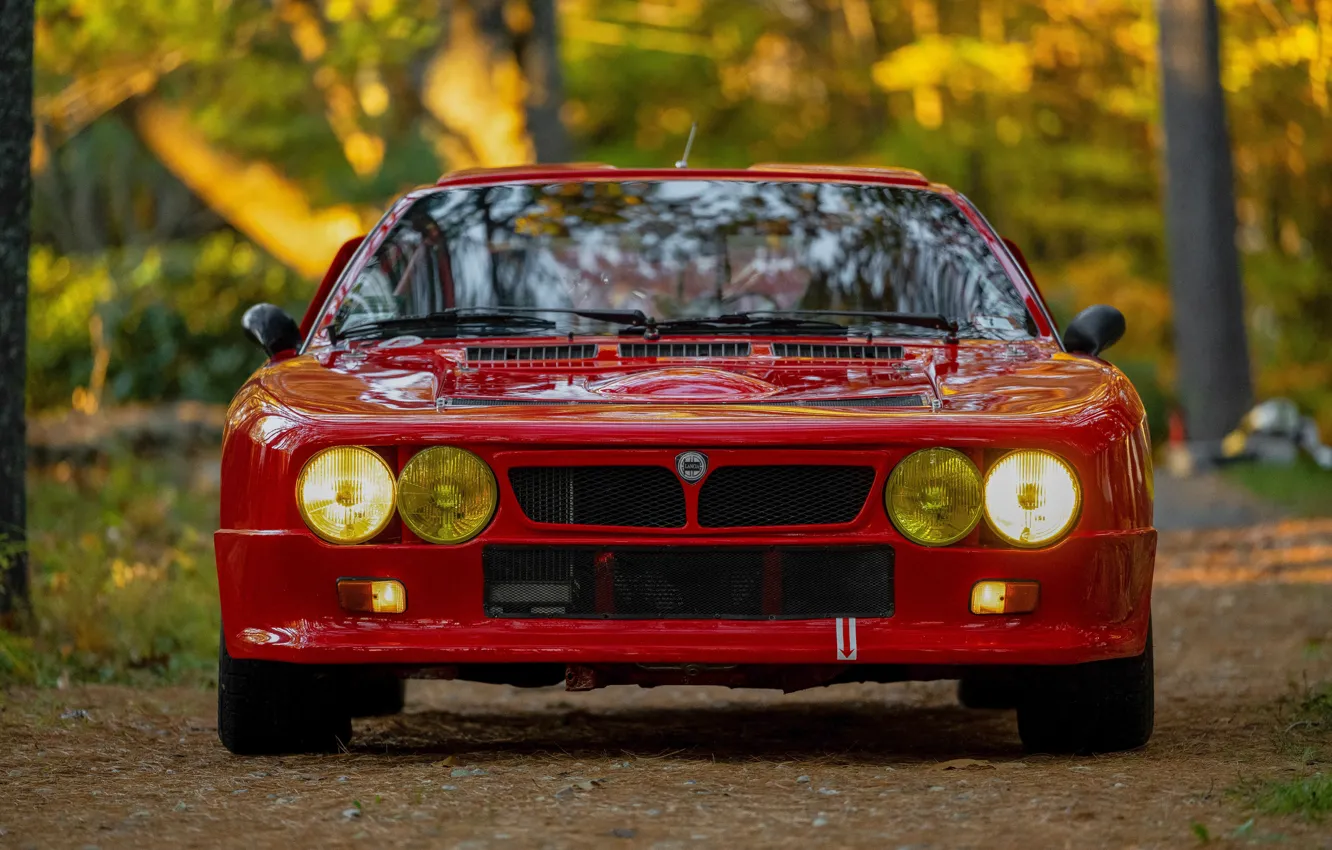 Photo wallpaper front, Lancia, Rally, 1982, Lancia Rall Stradale 037 Stradale