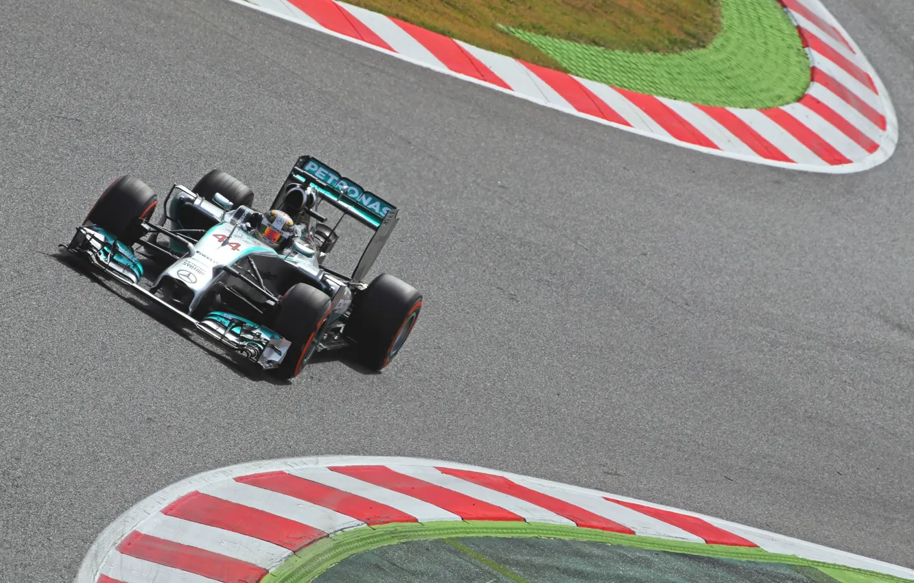 Photo wallpaper Hamilton, Formula 1, F1 W05 Hybrid, Lewis, mercedes amg
