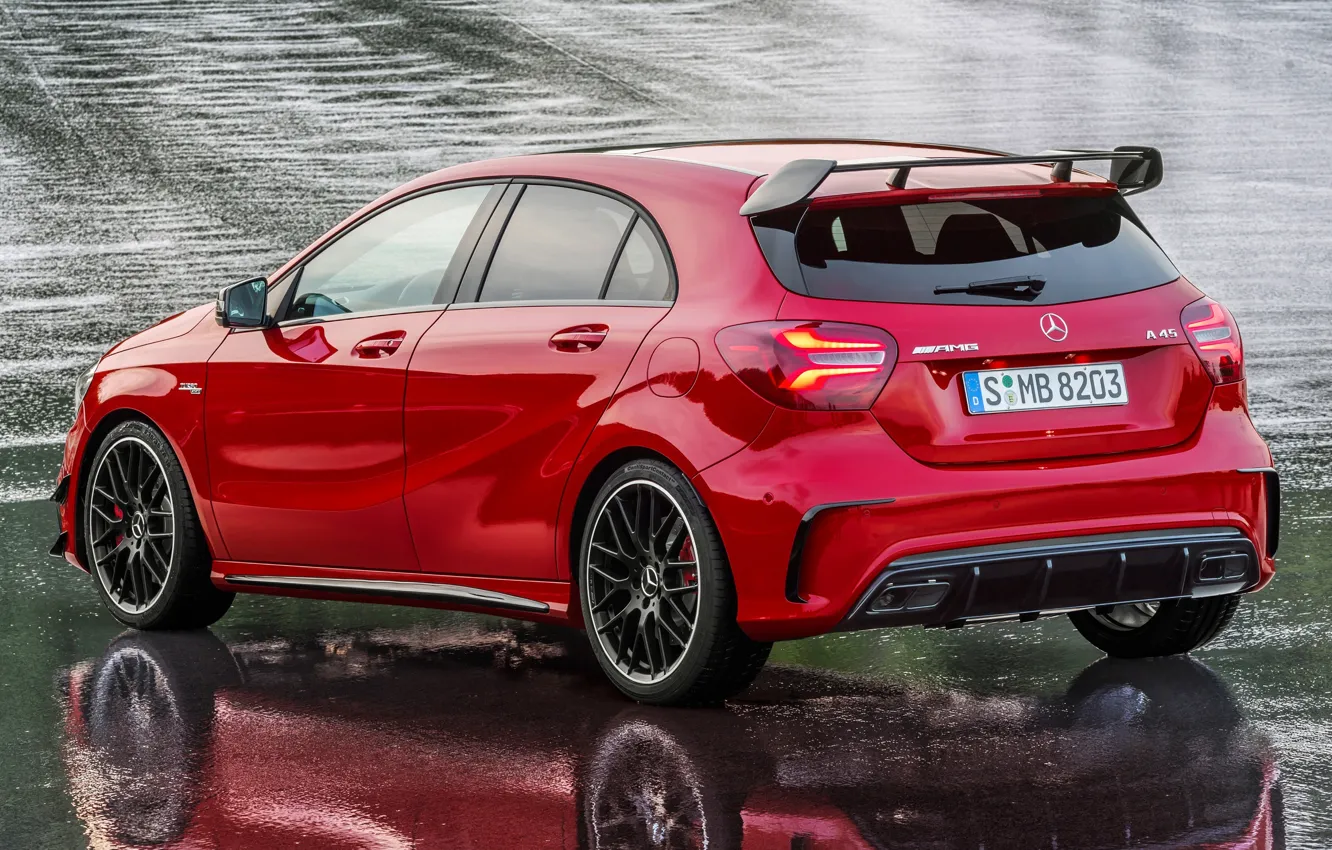 Photo wallpaper Mercedes-Benz, AMG, A45, 4MATIC