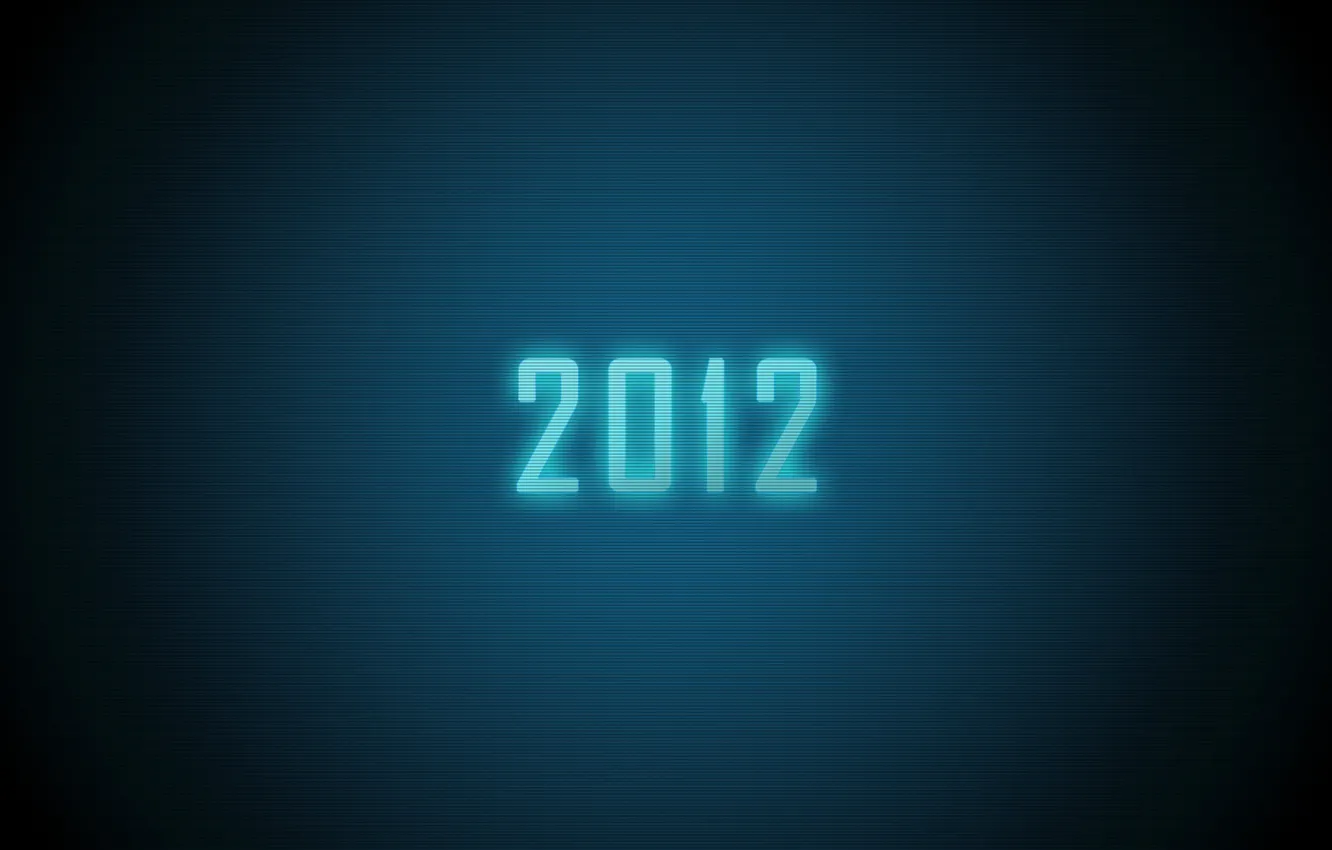 Photo wallpaper figures, 2012, the number, year