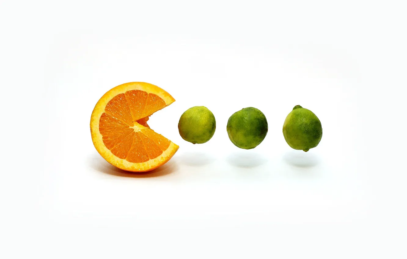 Photo wallpaper orange, citrus, pakmen
