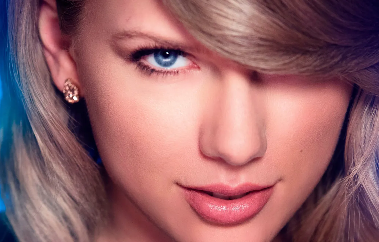 Photo wallpaper look, face, model, singer, Taylor Swift