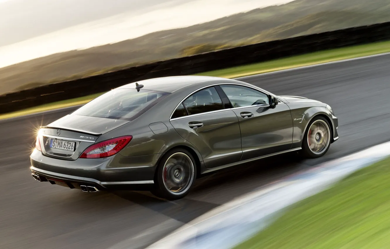 Photo wallpaper Mercedes-Benz, sedan, CLS-Class
