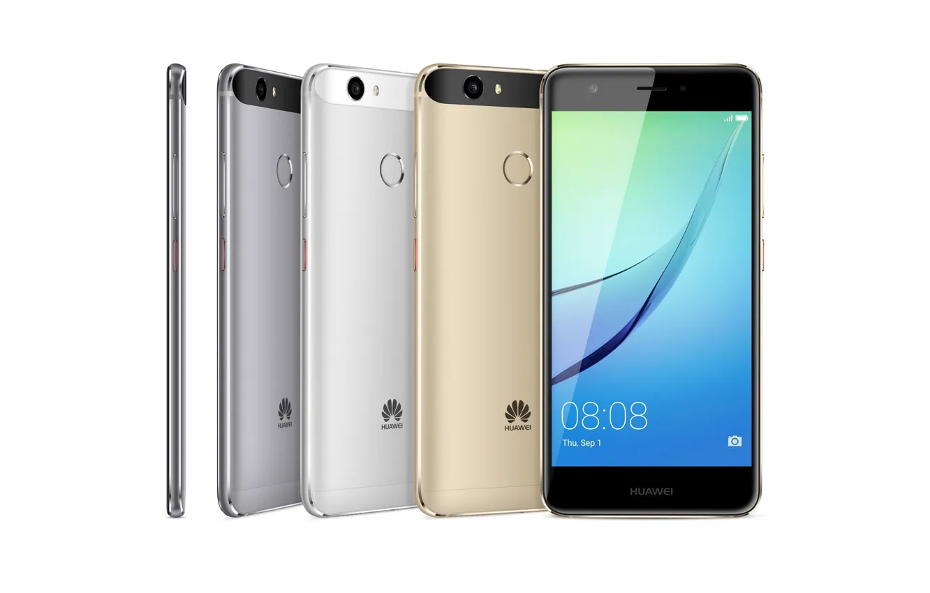 Photo wallpaper logo, smartphone, technology, cell phone, high tech, Huawei, Huawei nova