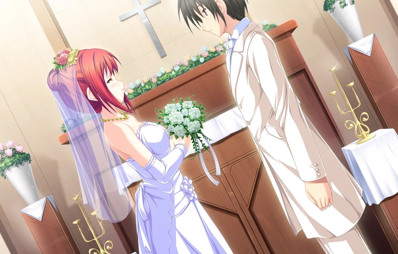 Photo wallpaper anime, Maikaze no Melt, Where leads to feeling destination