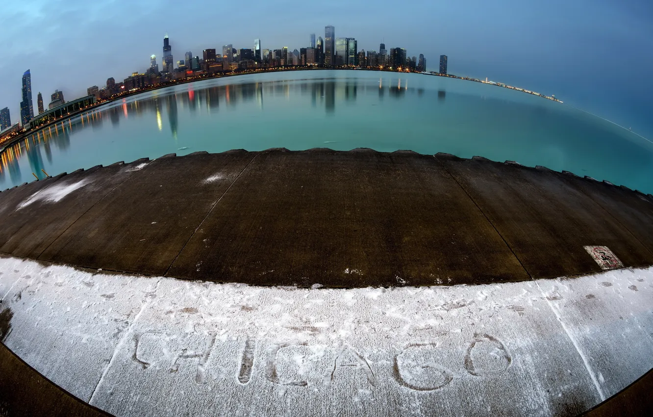 Photo wallpaper United States, Chicago, Illinois, South Loop