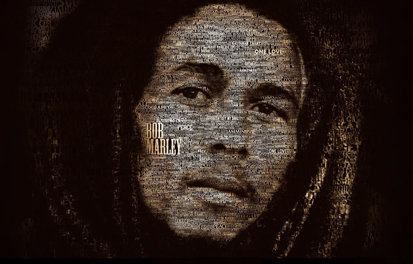 Photo wallpaper style, music, dreadlocks, Bob Marley, Bob Marley