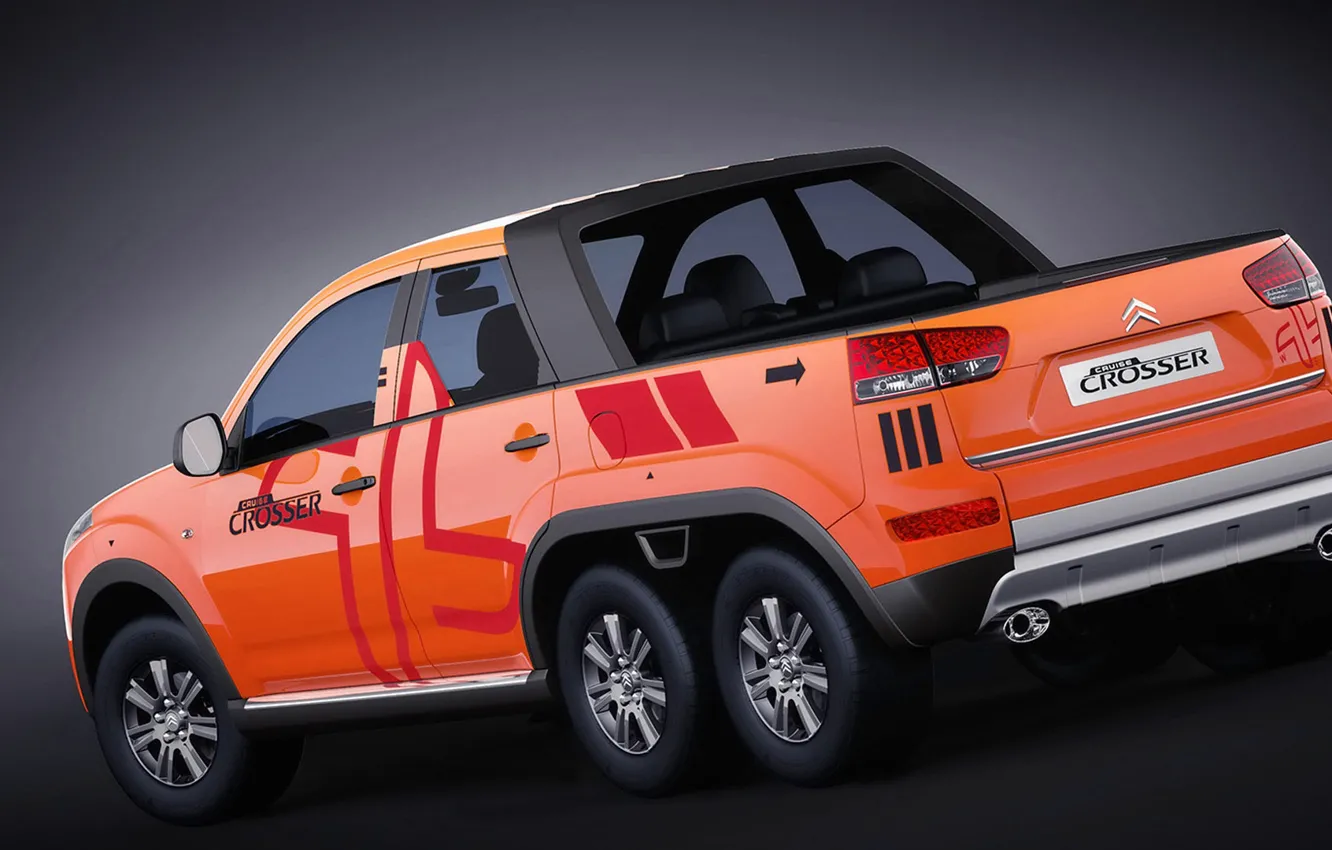 Photo wallpaper Concept, Citroen, Cruise, CROSSER