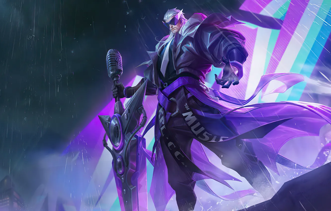 Photo wallpaper man, sword, King of Glory