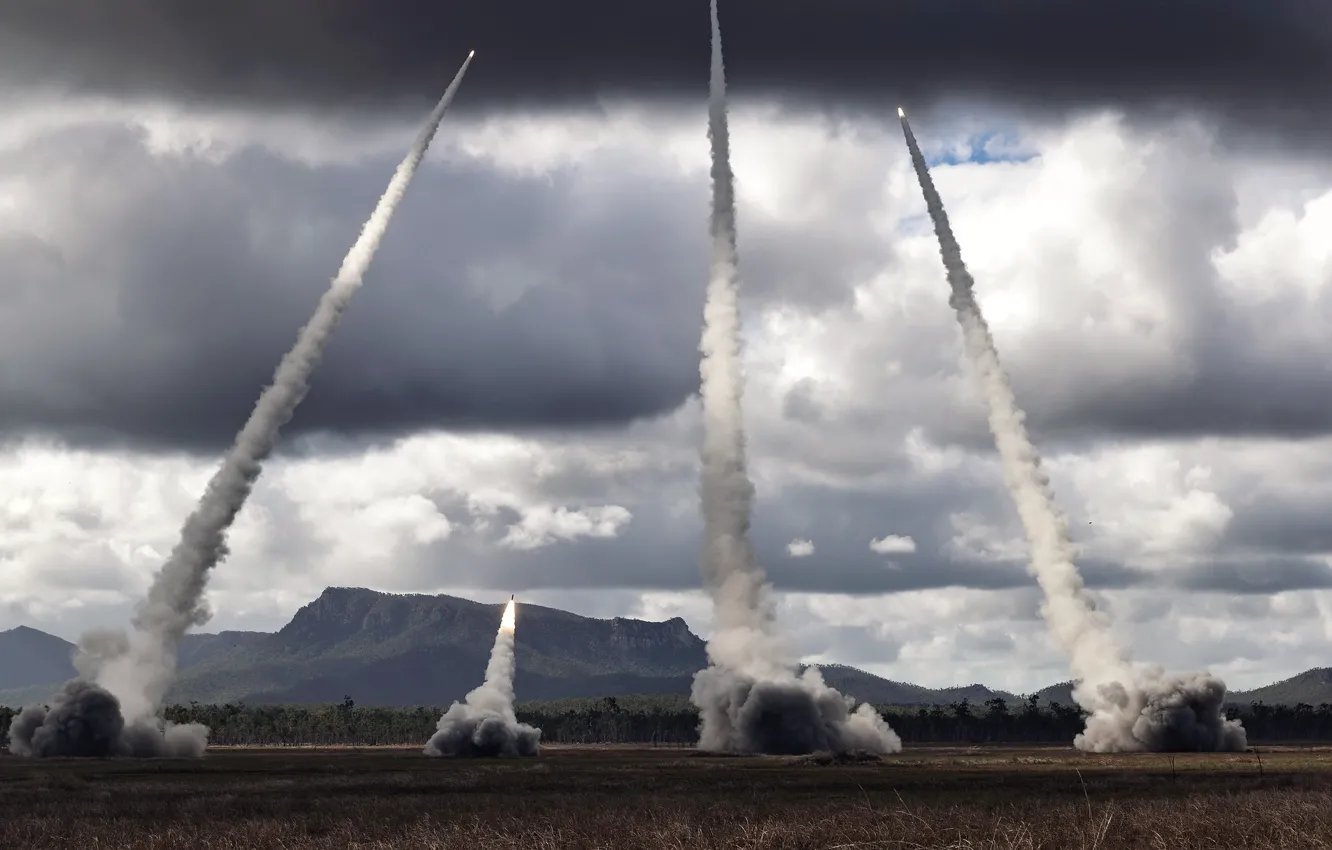 Photo wallpaper weapons, army, rocket